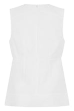 Load image into Gallery viewer, Sleeveless blouse in cotton blend
