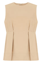 Load image into Gallery viewer, Sleeveless blouse in cotton blend
