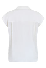 Carica l'immagine nel visualizzatore di Gallery, Blusa in seta a maniche corte
