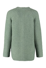 Carica l'immagine nel visualizzatore di Gallery, Cardigan in maglia a coste
