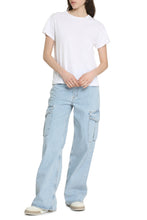 Carica l'immagine nel visualizzatore di Gallery, T-shirt in cotone e lino
