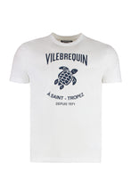 Load image into Gallery viewer, Cotton crew-neck T-shirt
