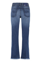 Carica l'immagine nel visualizzatore di Gallery, Cropped jeans a vita alta
