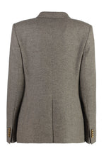 Load image into Gallery viewer, Single-breasted virgin wool jacket
