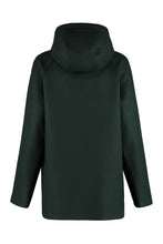 Carica l'immagine nel visualizzatore di Gallery, Cappotto in panno con cappuccio
