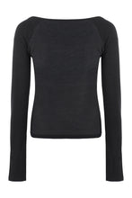 Carica l'immagine nel visualizzatore di Gallery, Crop top a maniche lunghe
