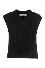 Carica l'immagine nel visualizzatore di Gallery, Gilet Cable Michigan in lana
