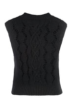 Carica l'immagine nel visualizzatore di Gallery, Gilet Cable Michigan in lana
