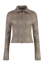 Carica l'immagine nel visualizzatore di Gallery, Cardigan in maglia con zip

