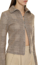 Carica l'immagine nel visualizzatore di Gallery, Cardigan in maglia con zip
