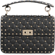 Carica l'immagine nel visualizzatore di Gallery, Valentino Garavani - Borsa a mano Rockstud Spike media in pelle
