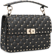 Carica l'immagine nel visualizzatore di Gallery, Valentino Garavani - Borsa a mano Rockstud Spike media in pelle
