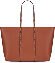 Carica l'immagine nel visualizzatore di Gallery, Borsa Shopping Rockstud in pelle
