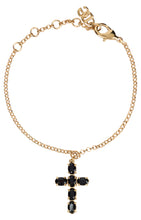 Carica l'immagine nel visualizzatore di Gallery, Bracciale a catena sottile con charm croce
