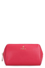 Carica l'immagine nel visualizzatore di Gallery, Beauty case Furla Camelia in pelle
