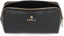 Carica l'immagine nel visualizzatore di Gallery, Beauty case Furla Camelia in pelle
