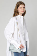 Load image into Gallery viewer, Mini Furla Diamante Leather clutch
