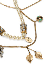 Load image into Gallery viewer, Set of Necklaces in Metal and Glass
