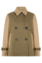 Carica l'immagine nel visualizzatore di Gallery, Trench Corto in Gabardina Antigoccia
