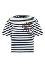 Carica l'immagine nel visualizzatore di Gallery, T-shirt in cotone a righe
