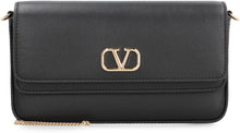 Carica l'immagine nel visualizzatore di Gallery, Clutch VLogo in pelle
