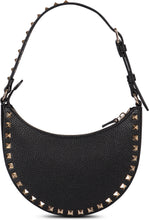 Carica l'immagine nel visualizzatore di Gallery, Mini hobo-bag Rockstud in pelle
