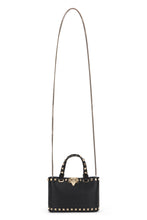 Carica l'immagine nel visualizzatore di Gallery, Borsa Rockstud mini in pelle
