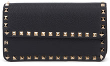 Load image into Gallery viewer, Rockstud clutch bag in leather
