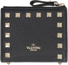 Carica l'immagine nel visualizzatore di Gallery, Valentino Garavani - Mini portafoglio Rockstud in pelle
