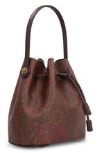 Carica l'immagine nel visualizzatore di Gallery, Mini borsa a secchiello con stampa Paisley
