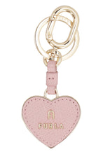 Carica l'immagine nel visualizzatore di Gallery, Portachiavi Furla Camelia in pelle con logo
