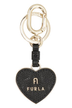 Carica l'immagine nel visualizzatore di Gallery, Portachiavi Furla Camelia in pelle con logo
