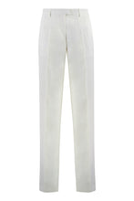 Load image into Gallery viewer, Flared viscose trousers
