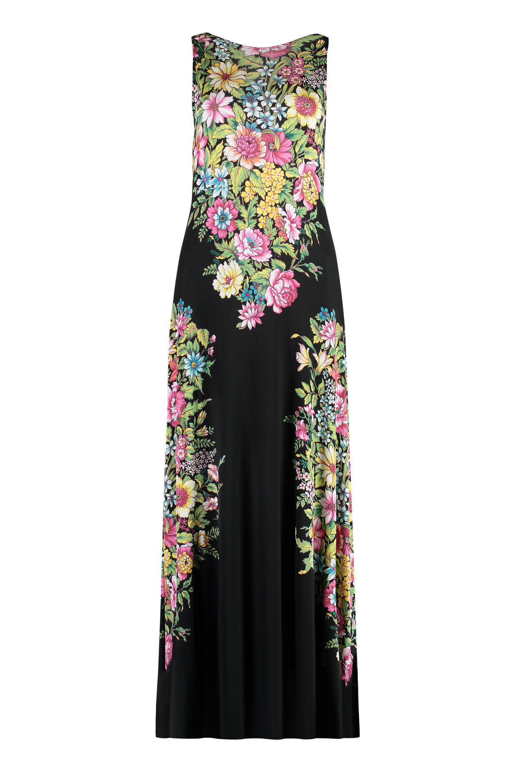 Abito in jersey motivo floreale