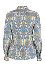 Carica l'immagine nel visualizzatore di Gallery, Camicia in popeline di cotone stampata
