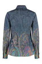 Carica l'immagine nel visualizzatore di Gallery, Camicia in popeline di cotone stretch

