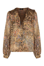 Carica l'immagine nel visualizzatore di Gallery, Blusa in seta stampata
