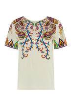 Carica l'immagine nel visualizzatore di Gallery, Blusa in seta stampata

