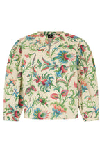 Load image into Gallery viewer, Floral blouse in cotton
