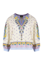 Carica l'immagine nel visualizzatore di Gallery, Blusa in cotone stampato
