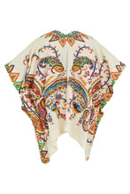 Load image into Gallery viewer, Poncho with multicolored print
