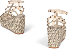 Carica l'immagine nel visualizzatore di Gallery, Zeppe Rockstud in pelle

