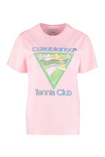 Carica l'immagine nel visualizzatore di Gallery, T-shirt girocollo in cotone
