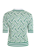Carica l'immagine nel visualizzatore di Gallery, Polo in maglia con motivo jacquard
