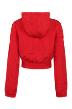 Carica l'immagine nel visualizzatore di Gallery, Giacca full-zip in tessuto tecnico con cappuccio
