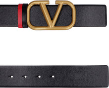 Carica l'immagine nel visualizzatore di Gallery, Cintura reversibile VLogo Signature in pelle
