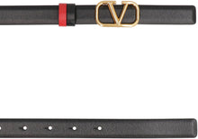 Carica l'immagine nel visualizzatore di Gallery, Cintura reversibile VLogo Signature in pelle

