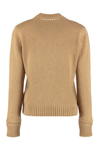 Carica l'immagine nel visualizzatore di Gallery, Pullover girocollo in lana vergine
