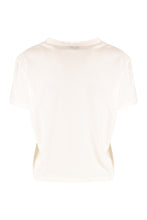 Carica l'immagine nel visualizzatore di Gallery, Sofia Richie Grainge x Tommy Hilfiger - T-shirt girocollo in cotone
