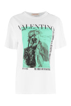 Carica l'immagine nel visualizzatore di Gallery, T-shirt in cotone con stampa
